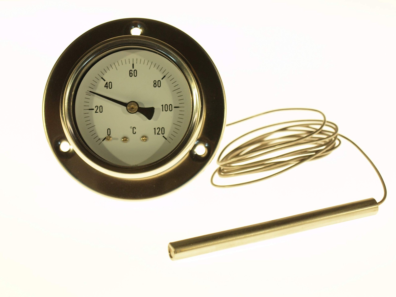 Termometro Caldaia THERMIS TTK2440 0-120° C con Sonda a Distanza