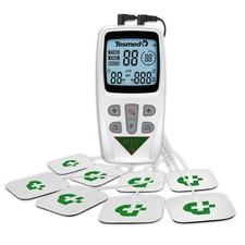 TESMED FIT Elettrostimolatore Muscolare 3 in 1 (EMS TENS Massaggio) 22 Programmi