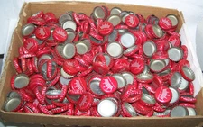 Lot (500) Budweiser King of Beer bottle caps,crowns,collection,arts,crafts,red