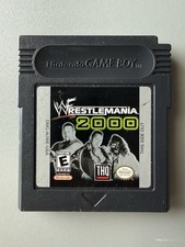 WWF WWE WRESTLEMANIA 2000 2K Nintendo Game Boy TESTED WORKING *Cartridge Only*