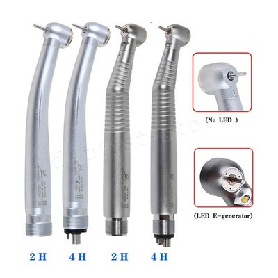 Dentales Turbinenhandstück mit hoher Geschwindigkeit E-Generator LED/Non 2/4Hole
