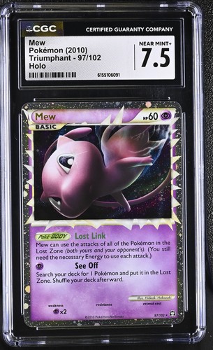 Mew graded CGC 7.5 for sale on eBay