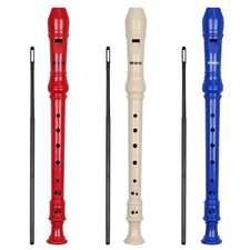 Recorder Instrument,8 Holes German Soprano Recorder Musical Instruments for K...