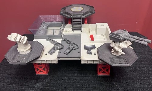 G.I. Joe TACTICAL BATTLE PLATFORM - Hasbro Playset Vintage 1985 (See Desc)