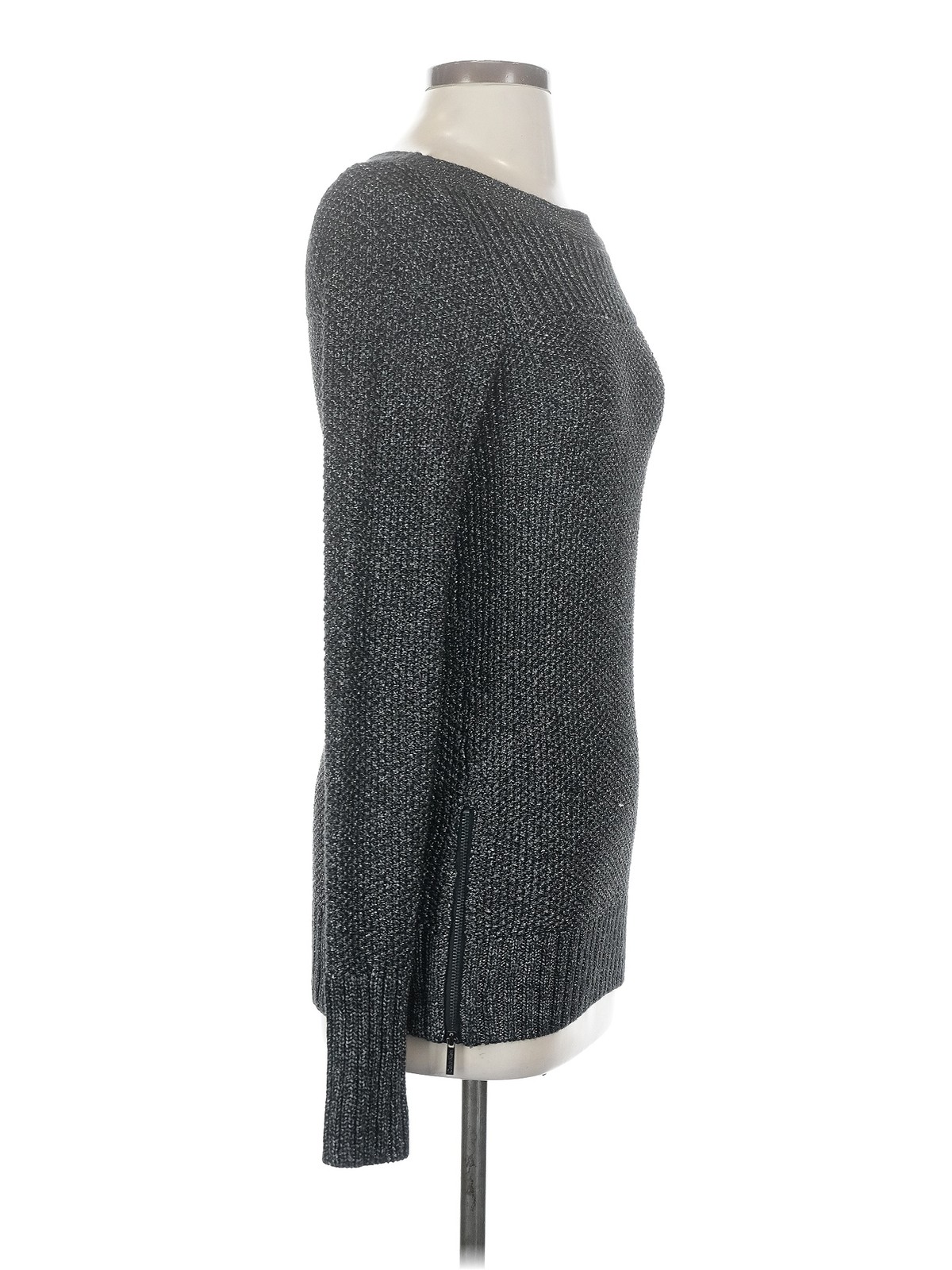 Calvin Klein Women Gray Pullover Sweater XS thumbnail 3