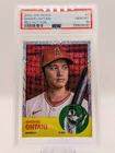2022 Topps Archives Shohei Ohtani Red Hot Foil /50 PSA 10 GEM MT Angels Dodgers