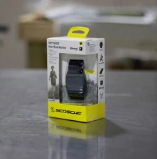 Scosche Rhythm+ Black Bluetooth Waterproof Smart Armband Heart Rate Monitor