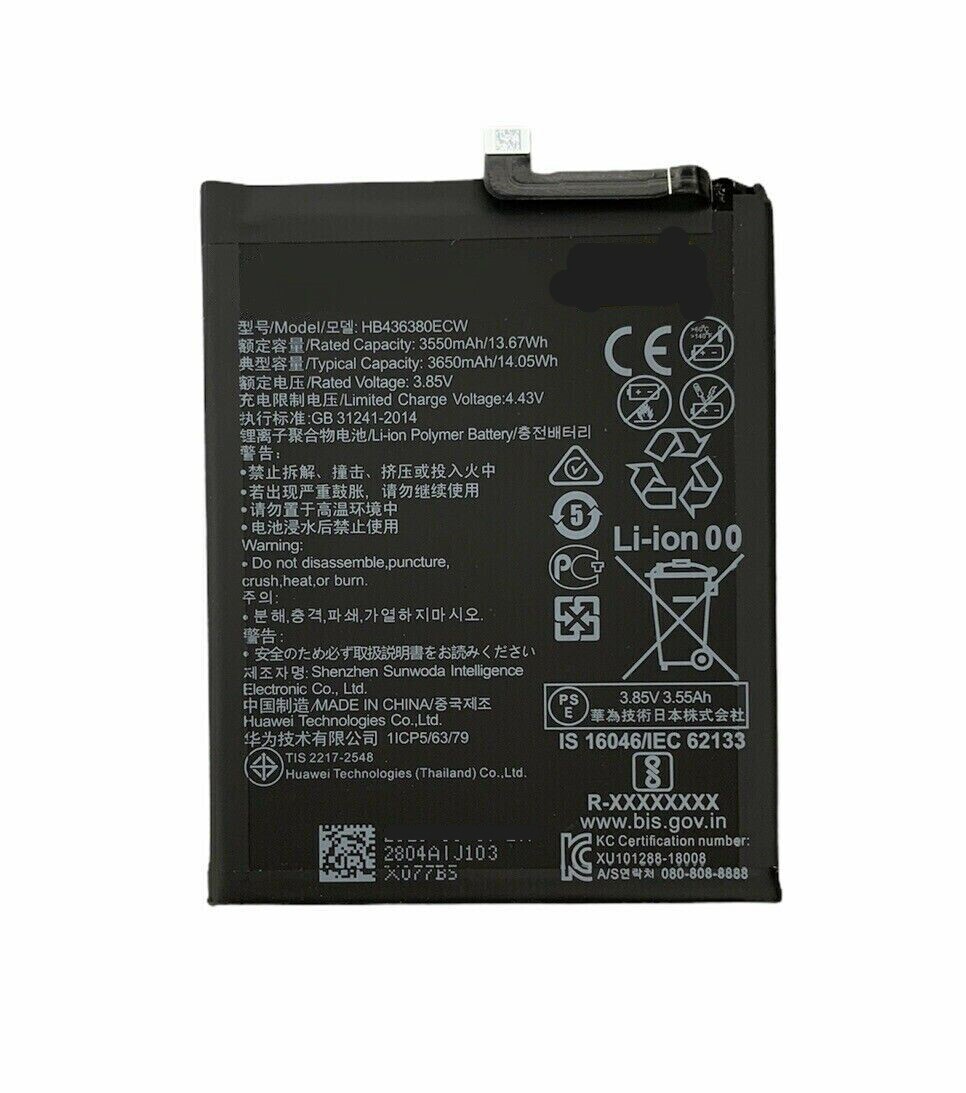 Original Battery HB436380ECW for HUAWEI P10, Huawei P30 | eBay