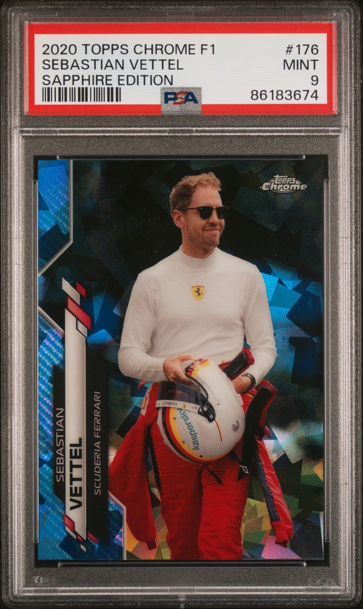 その他 2020 Topps F1 Sapphire Sebastian Vettel 2020 Topps Chrome Sebastian Vettel Formula 1 Sapphire