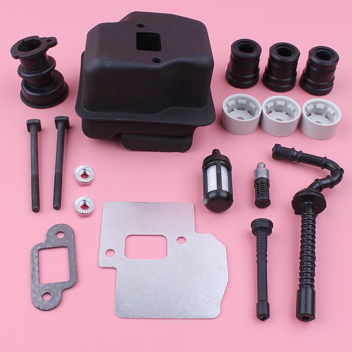 Exhaust Muffler Repair Kit For Stihl MS250 MS230 MS210 025 023 021