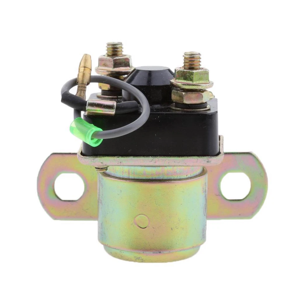 Solenoide de arranque negro para moto Suzuki TC185 GT550 GT Foto 2 de 4