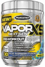 MuscleTech Vapor X5 PreWorkout Energy Powder Drink Mix Sports Nutrition 1 Piece
