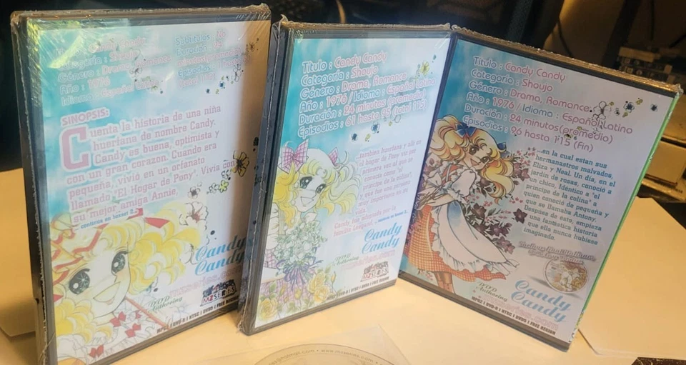 CANDY CANDY ESPAÑOL LATINO 17 DVD SERIE 115 EPISODIOS COMPLETA MAS EXTRAS - Image 2 of 4