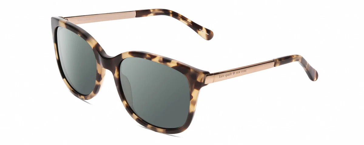 Kate Spade Maitie/S Brown Oval Sunglasses Frames Only Kate Spade Izabella/G/S 90QHA Flat Oval Sunglasses Brown  main image 2