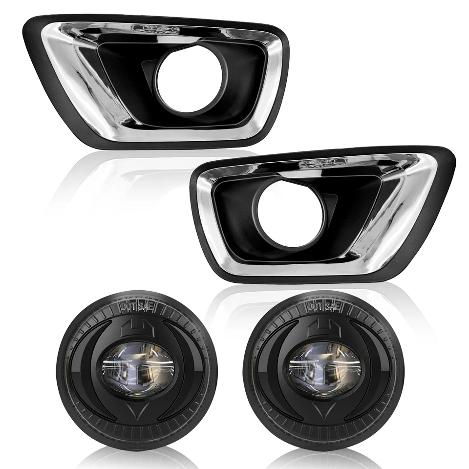 Luces antiniebla LED para Chevy Colorado 2015 2016 2017 2018 2019 2020 luces de parachoques Foto 2 de 4