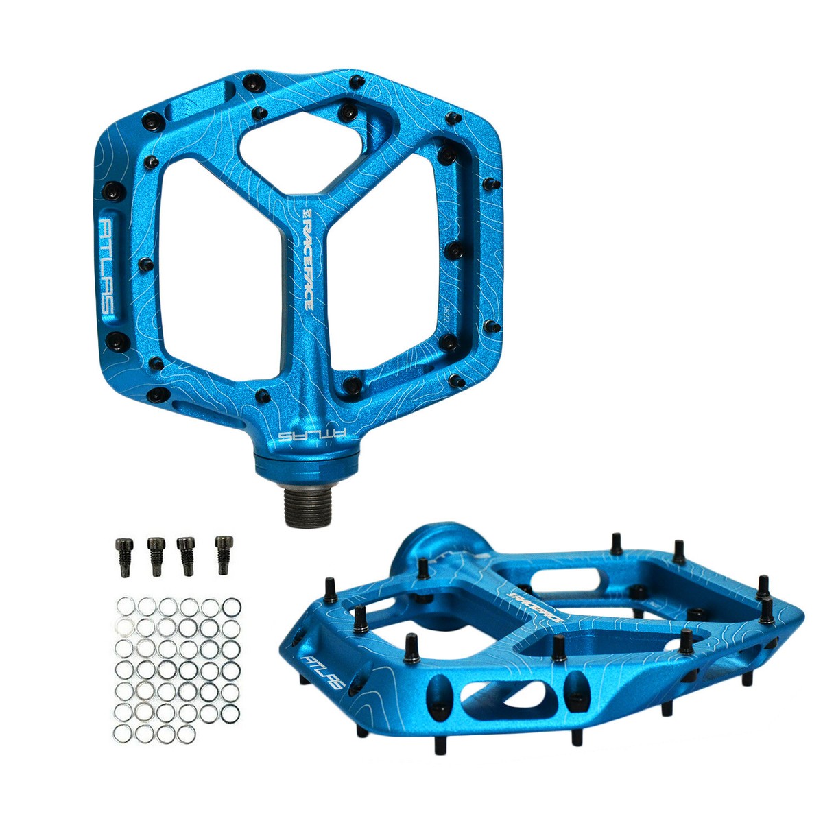 RaceFace Atlas Bike Platform Pedals Turquoise