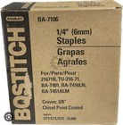 12 Boxes Bostitch 1/4" Staples for 21671B and 21671B-ALM Stapler, 25,000 Per Box
