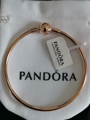 Authentic Pandora Rose gold Bangle 