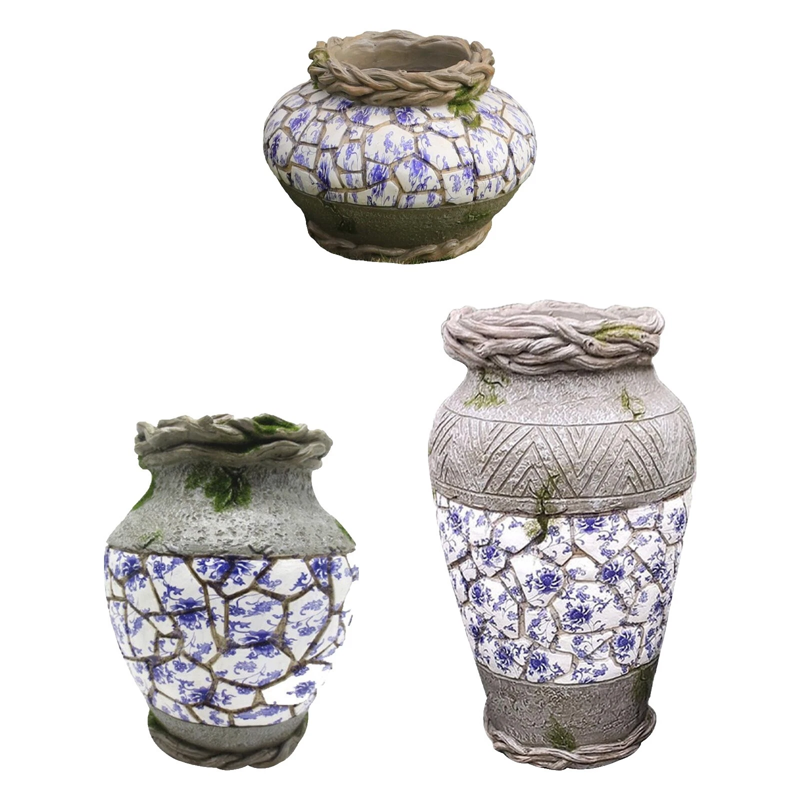 Cestas de plantas Multicolor Resina, macetas, cuencos de Ventana