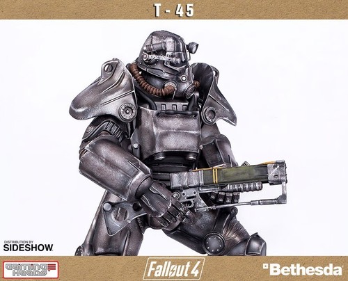 NEW! Gaming Heads Fallout 4: T-45 Power Armor Regular Statue 1/4 Scale LIMITED - Picture 6 of 9