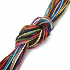 5 Meter Flat Faux Suede Leather Cord Korean Velvet Ropes Jewelry Making Findings