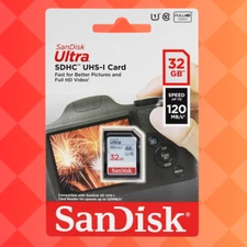 Ultra 32GB UHS-I/Class 10 Micro SDHC Memory Card With Adapter - SDSDQUAN-032G-