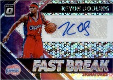 2018-19 Donruss Optic Fast Break Signatures #60 Keyon Dooling Auto - NM-MT