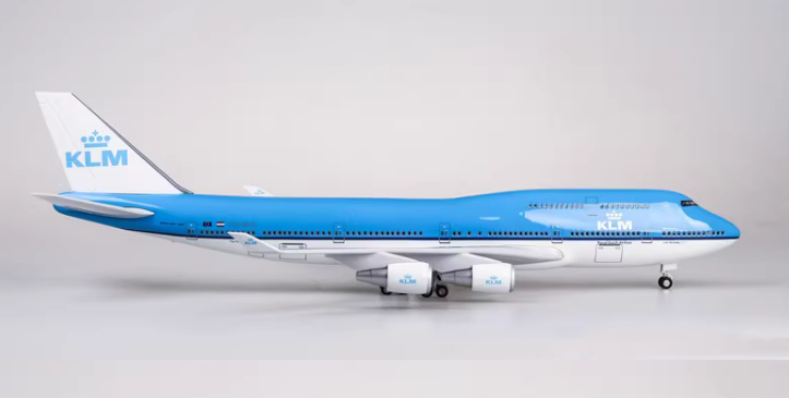 1:150 47CM KLM BOEING 747-400 Aeroplane Landing Gear Resin
