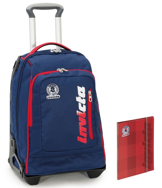 Nero 2in1-34 Lt Trolley YUB Svalvolati Zaino con spallacci a scomparsa