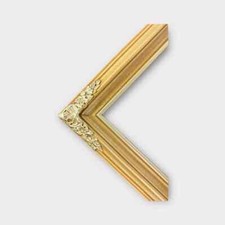 11 x 14 In Stock - Ready to Ship, Ornate wood picture frame, light gold