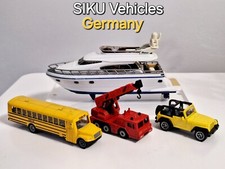 SIKU West Germany Sea & Land Commercial Toy Vehicles model Bundle~Collectible 