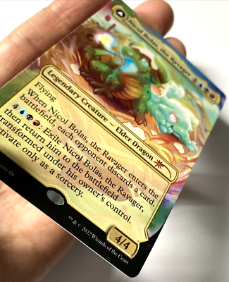 Nicol-Bolas Xin - Tapis De Jeu Mtg Pour Jeux De Société Sac Étanche