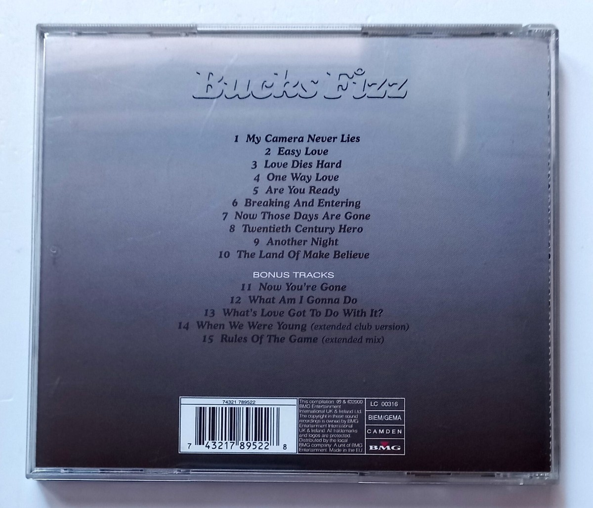 BUCKS FIZZ – ARE YOU READY (2000) CD REISSUE MADE IN EU | eBay