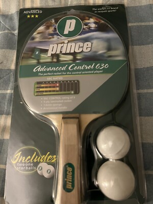 Prince - Advanced Control 630 - Table Tennis Racket And Balls -P