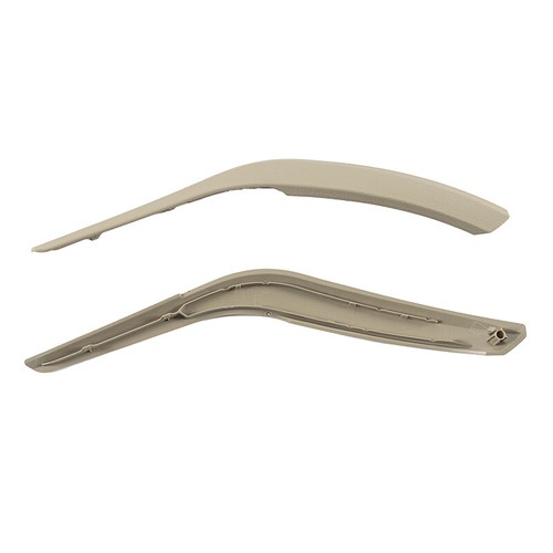 Beige Left & Right Inner Door Handle Pull Panel Trim for BMW X1 E84 2009-2015 - Picture 8 of 8