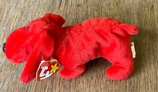 May 30 1996 Ty Original Beanie Babies ROVER The Red Dog Plush