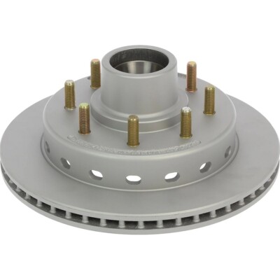 DeeMaxx 13.1'' 7000 lbs. Trailer Rotor & Hub 8 Lug Integral with Maxx Coating