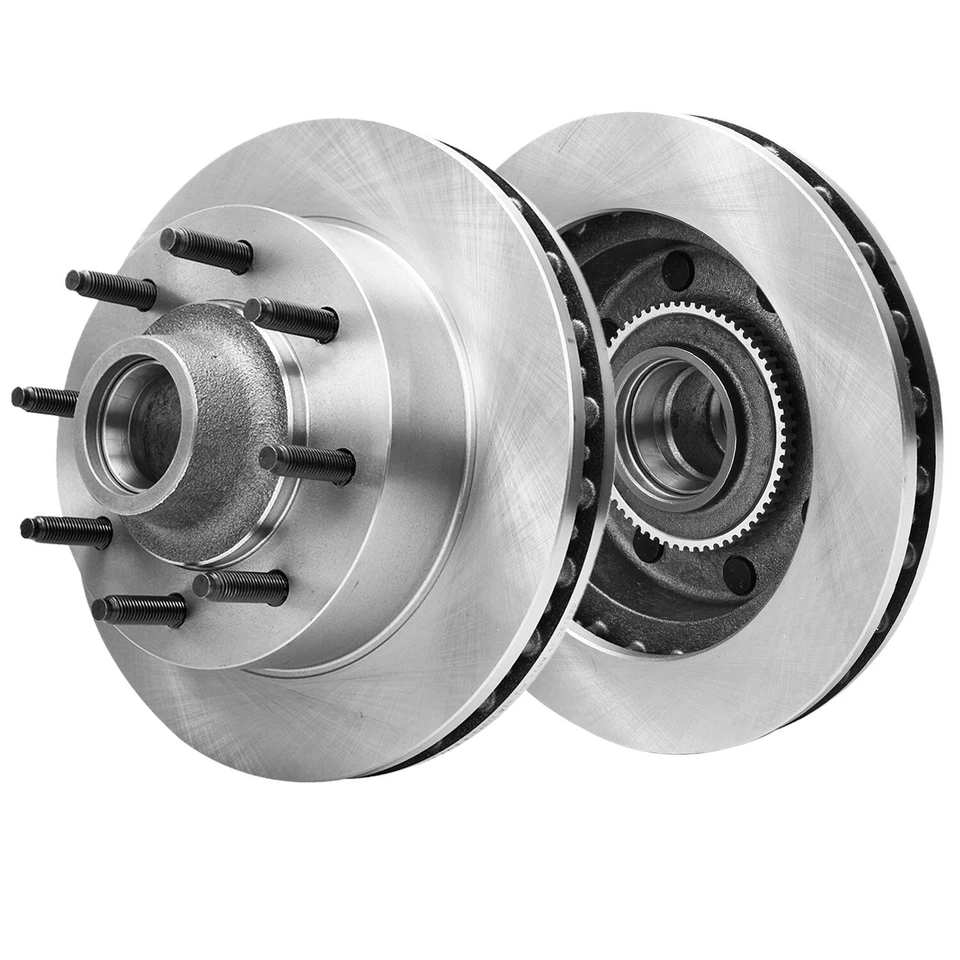 Rotores de freno de disco delanteros tracción trasera para Ford F-250 F-350 Super Duty 1999 2000 2001 2002 Foto 3 de 4