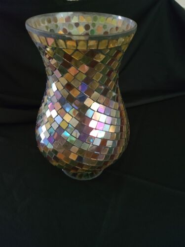 Longaberger Large Mosaic Hurricane Lamp - Picture 3 of 7