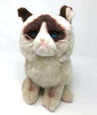Gund Grumpy Cat Soft Plush Blue Eyes Siamese Stuffed Animal Toy 9" Tall