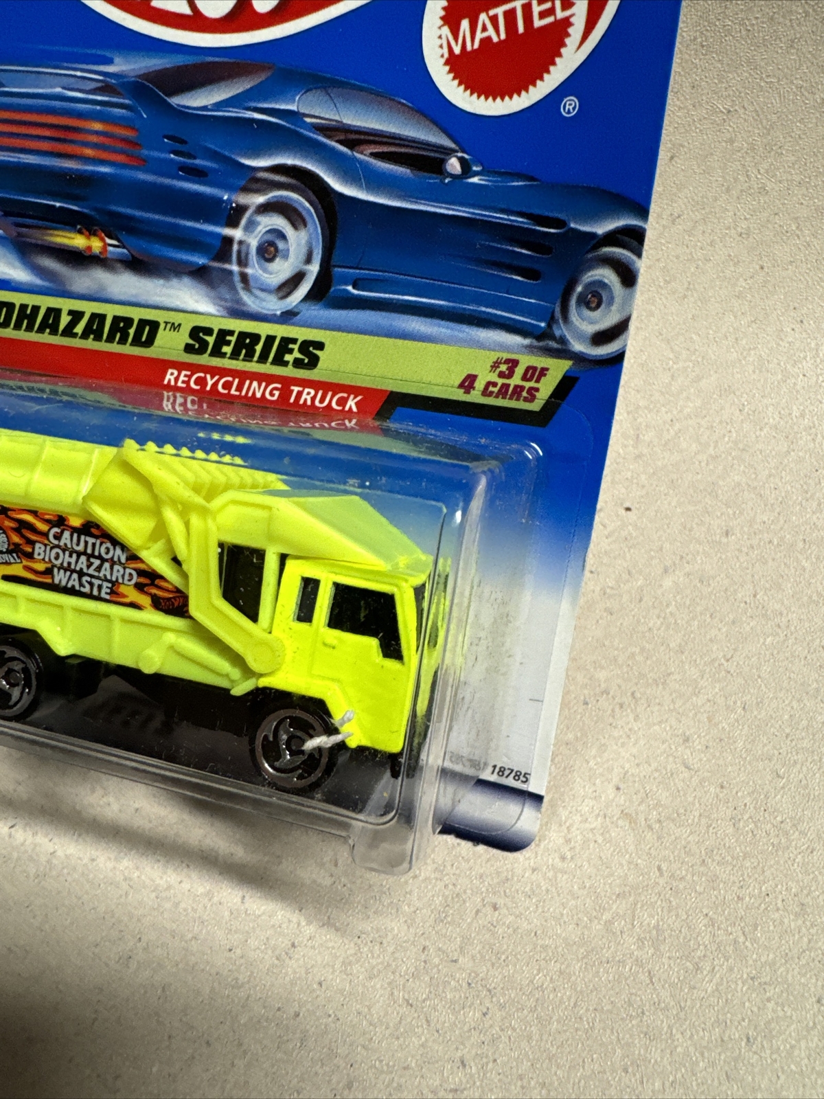 Biohazard Car Rims 1997 HOT WHEELS