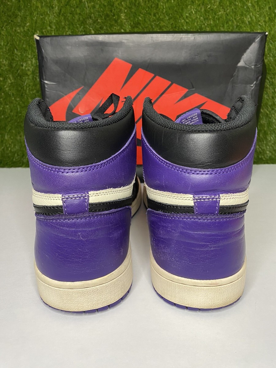 Air Jordan 1 Court Purple 1.0 Retro High OG Size 12 Men  display picture 2