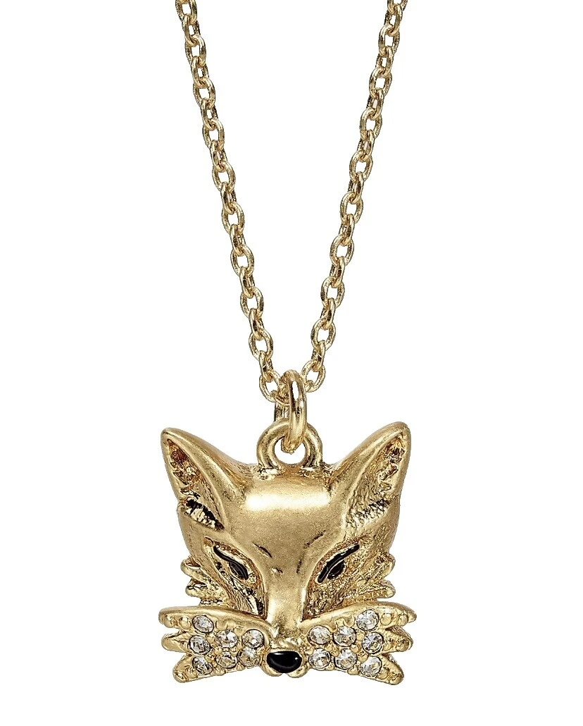 Collares y colgantes colgantes de madera de moda Kate Spade New York