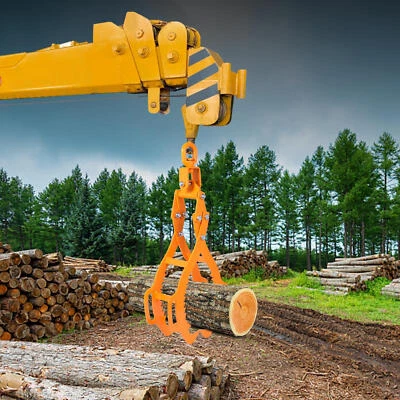 AINT Forstzange Rückezange 1500 Kg 720 Mm Holzzange Hebezange Holzgreifer Packzange