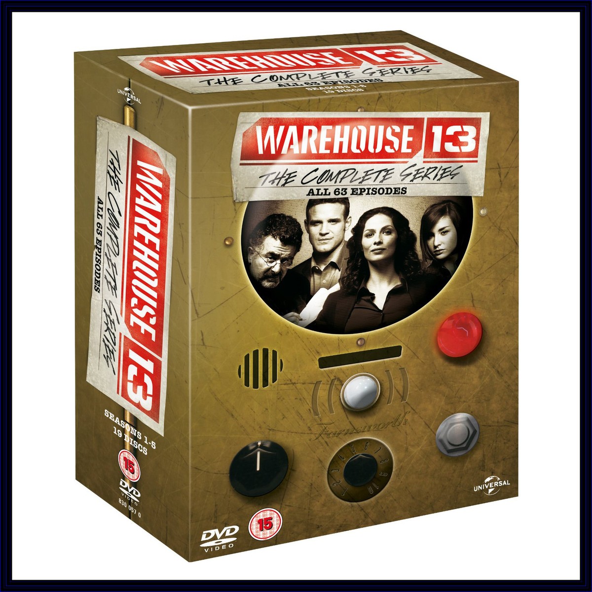 WAREHOUSE 13 - COMPLETE SERIES SEASONS 1 2 3 4 & 5 **BRAND NEW DVD