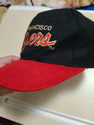 Vintage San Francisco 49ers Hat Sports Specialties Script Snapback