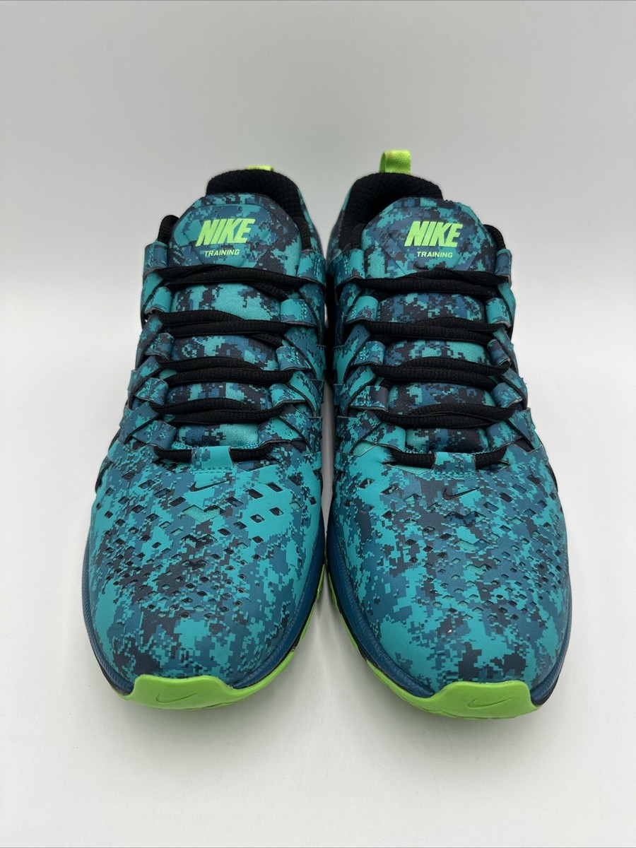 Nike Fingertrap Max NRG Turbo Green 2014 Size 12 Used 644672