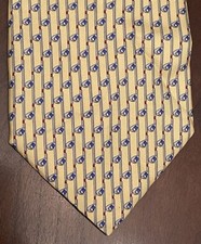 Frangi Gold Blue Red 100 Silk Men  s Neck Tie Made In Italy