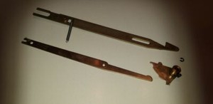 Pos 2) Bauteile aus Dual Type 1214 - Plattenspieler Ersatzteil