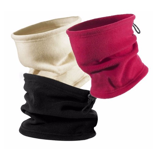 Snood Neck Warmer Scarf Winter Thicken Fleece Thermal Windproof Balaclava Mask - Picture 5 of 16